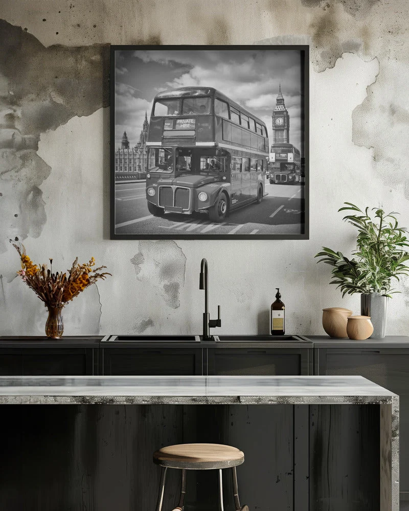 Wall art LONDON Classical Streetscene - Image 8