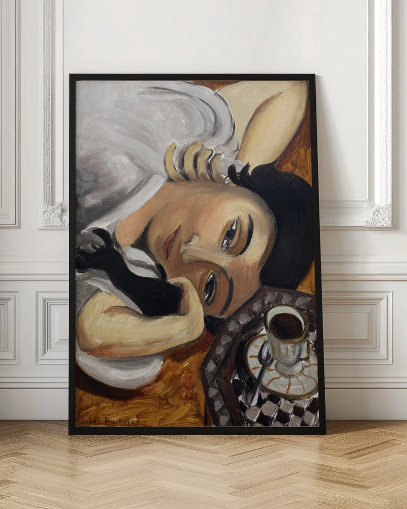 Wall art Lorette Con Una Tazza Di Caffe 1916 - Image 11