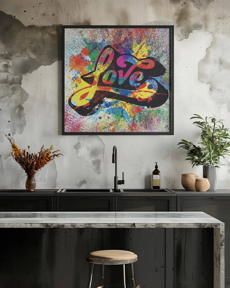 Wall art Love - Image 8