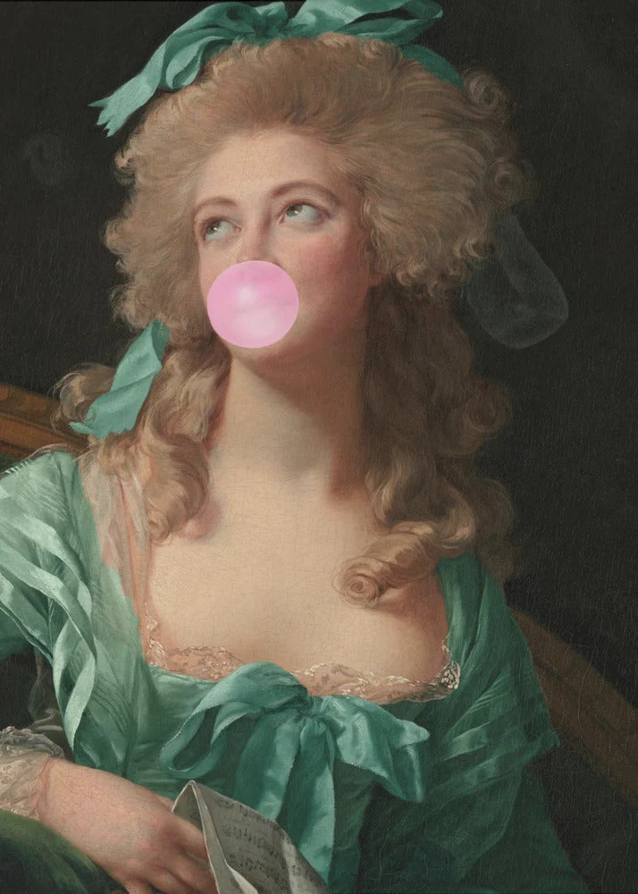 Wall art Madame Bubble-Gum - Image 2