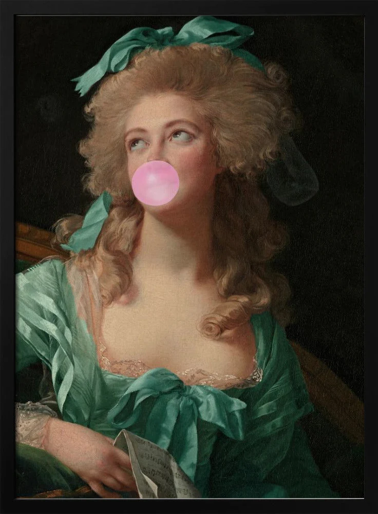 Wall art Madame Bubble-Gum - Image 3