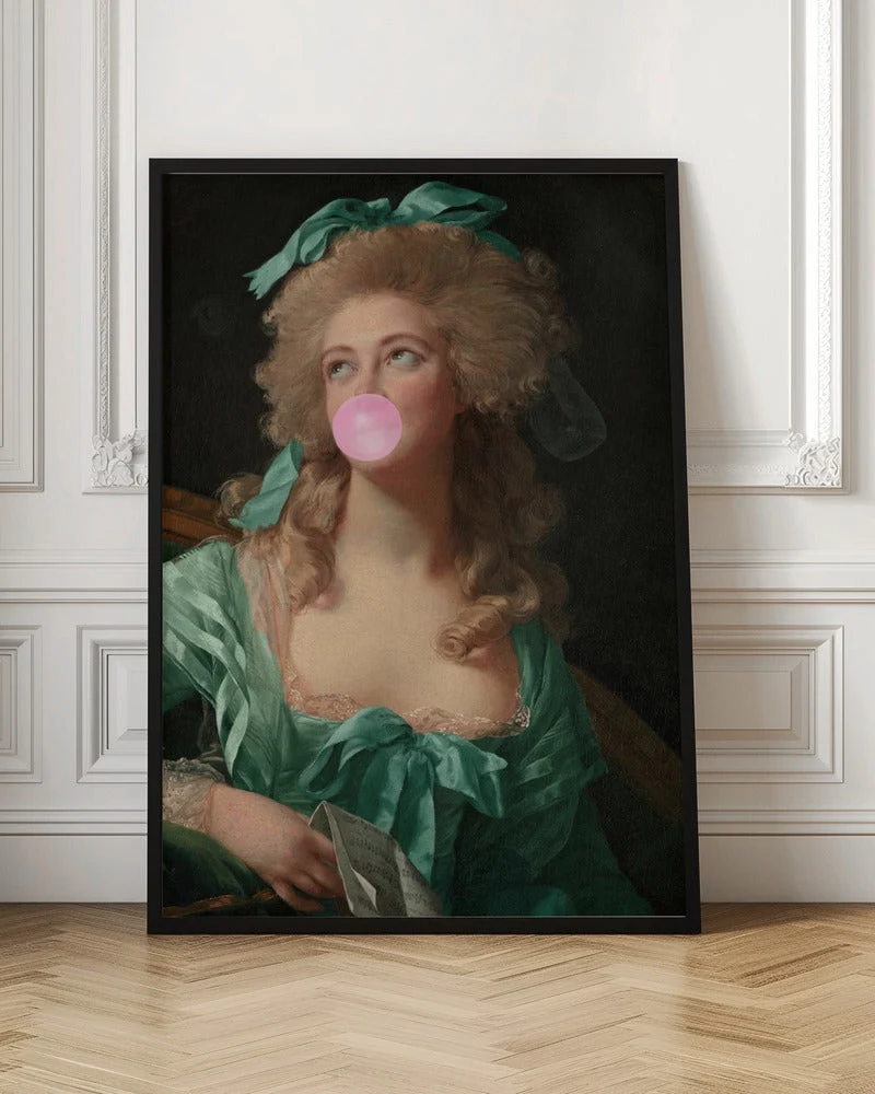 Wall art Madame Bubble-Gum - Image 4