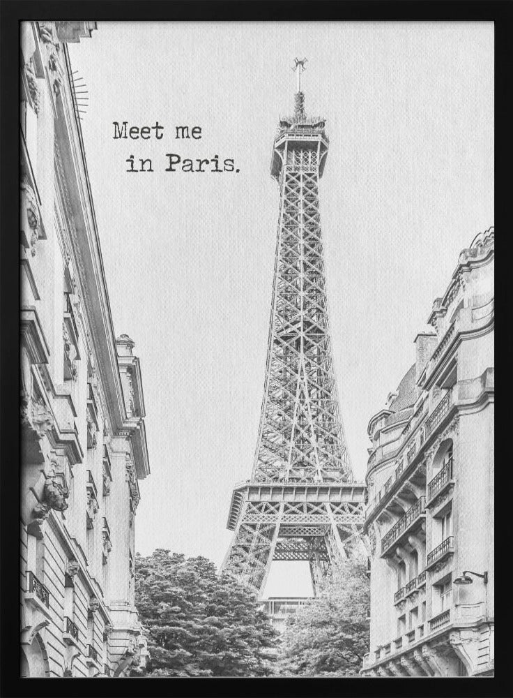 Wall art Meet me in Paris - Image 3