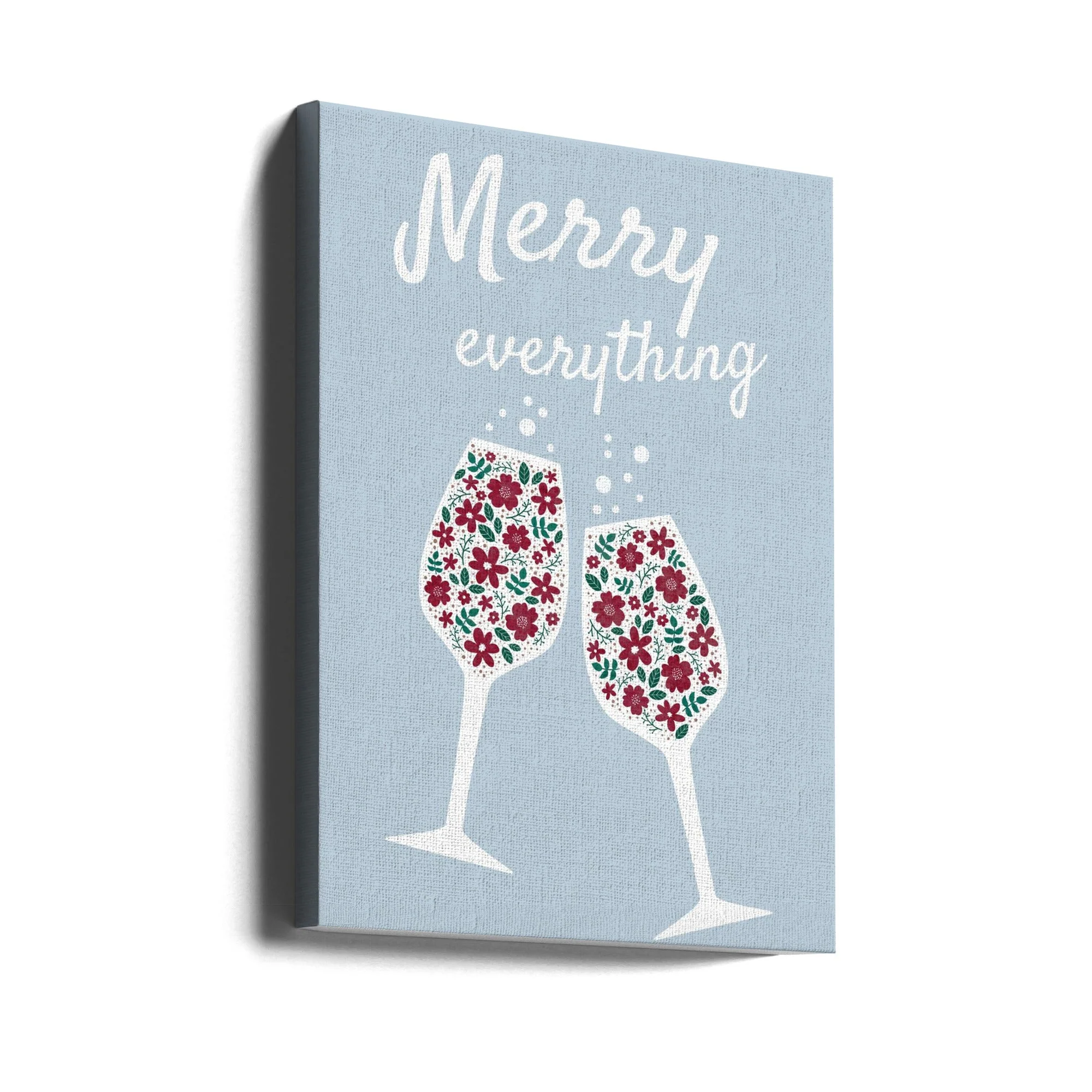 Wall art Merry Everything Canvas Print - Image 2