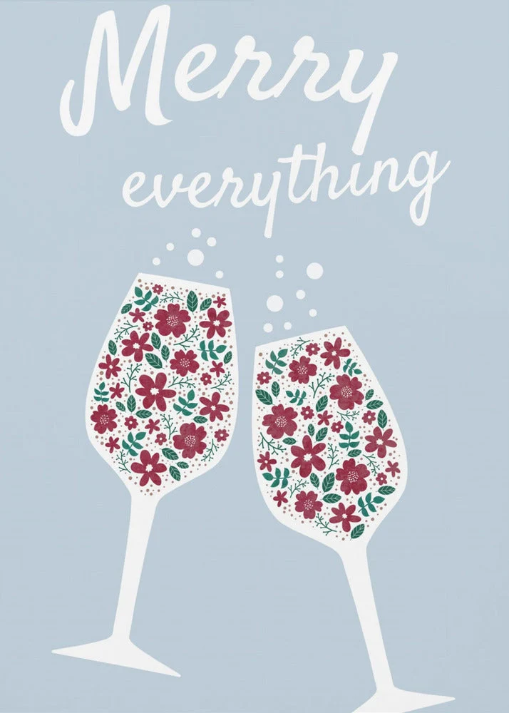 Wall art Merry Everything Canvas Print - Image 3