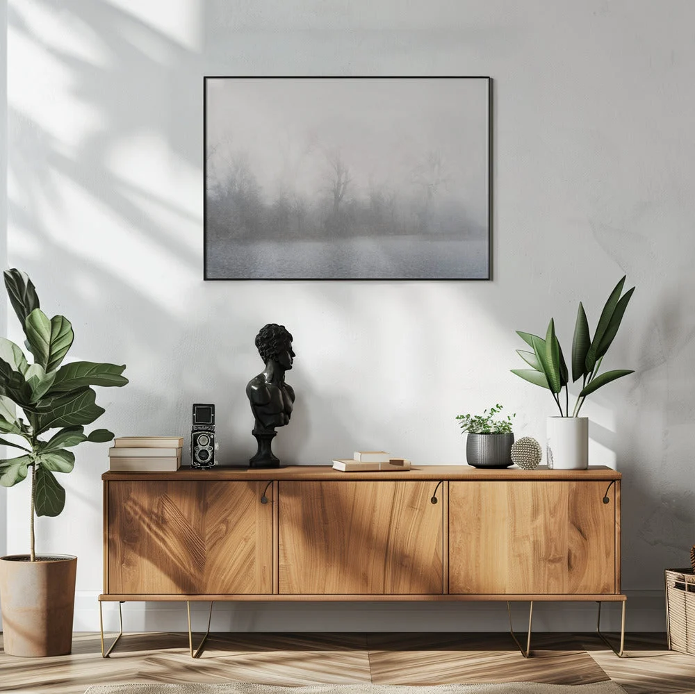 Wall art Misty landscape - Image 7