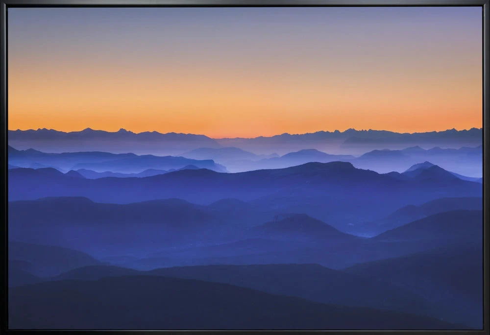 Wall art Misty Mountains - Image 3