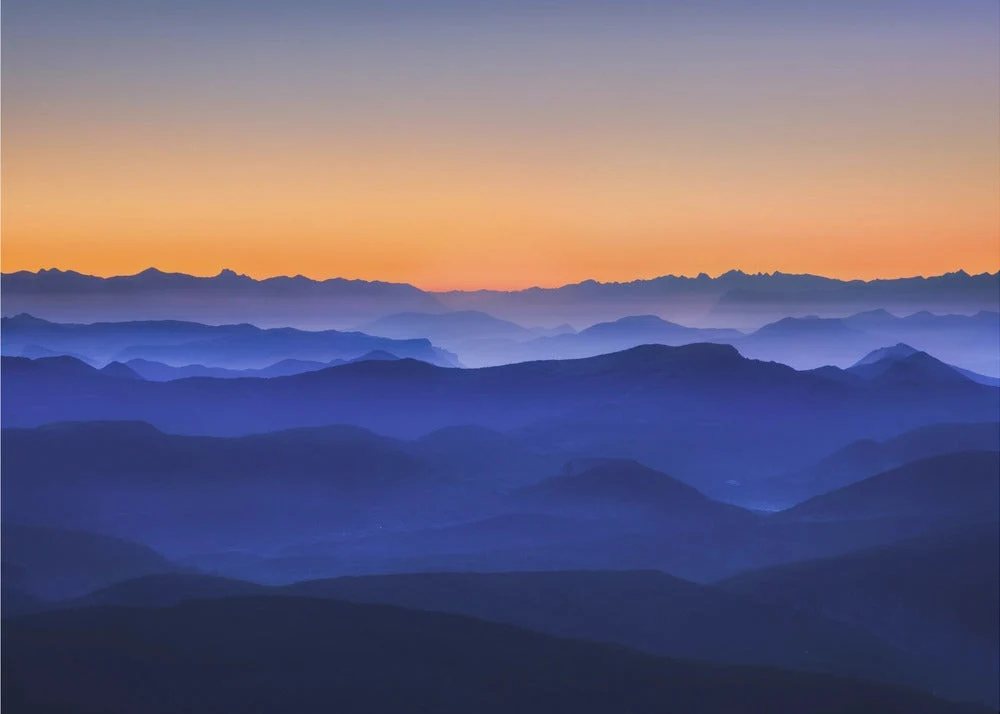 Wall art Misty Mountains - Image 4