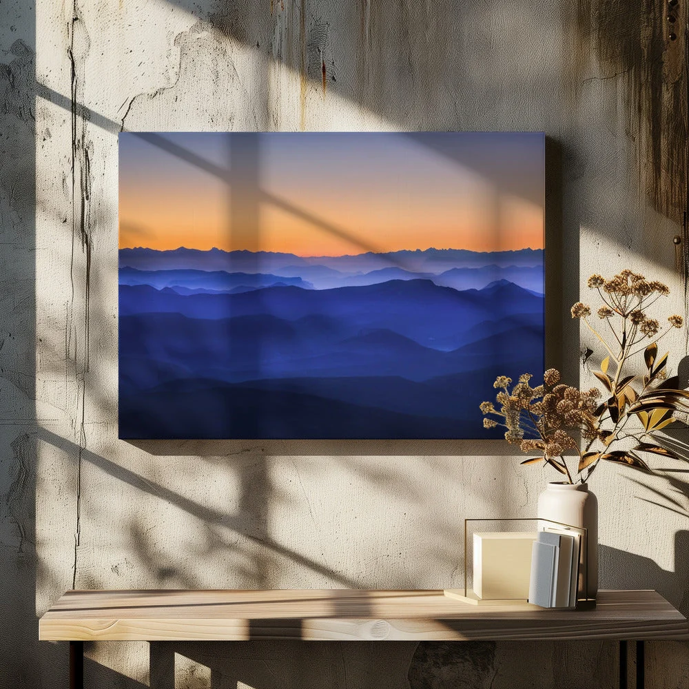 Wall art Misty Mountains - Image 5