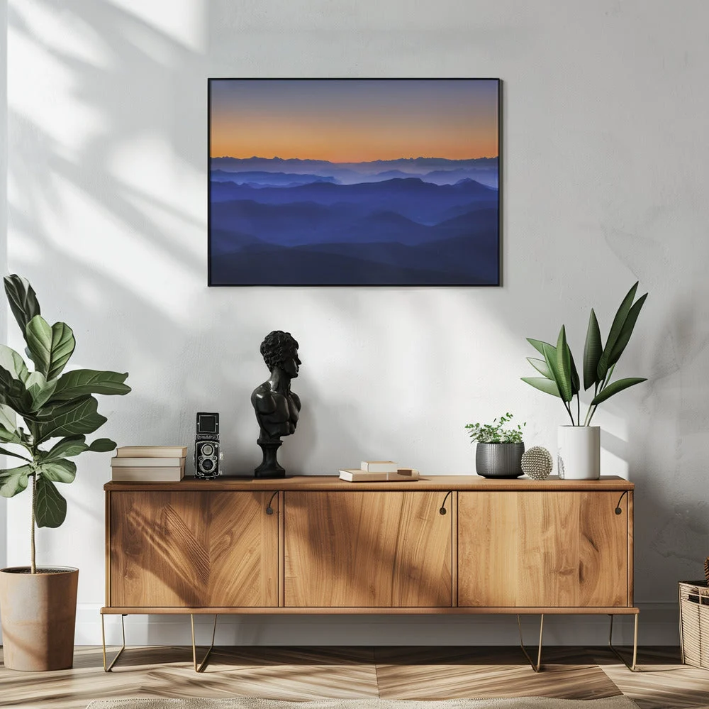 Wall art Misty Mountains - Image 6