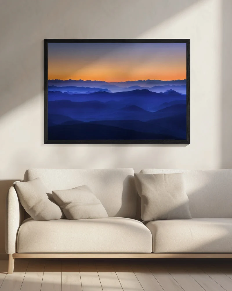 Wall art Misty Mountains - Image 8