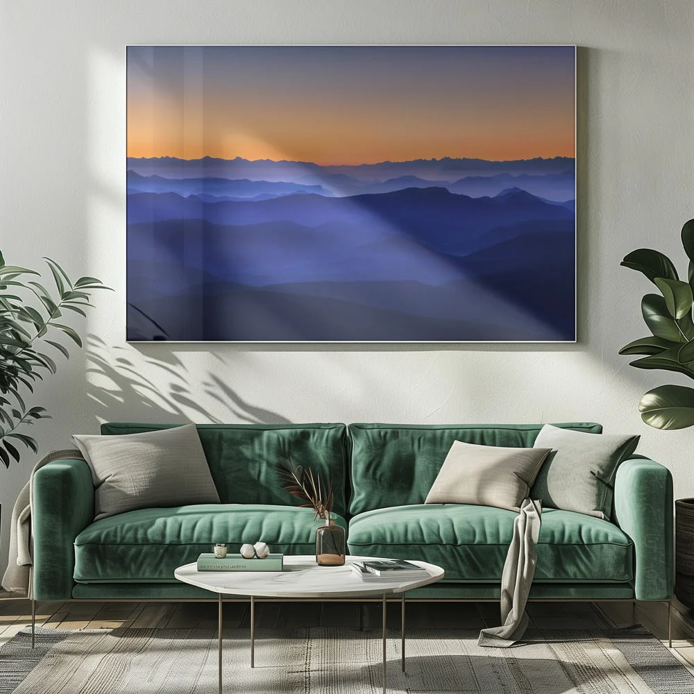 Wall art Misty Mountains - Image 9
