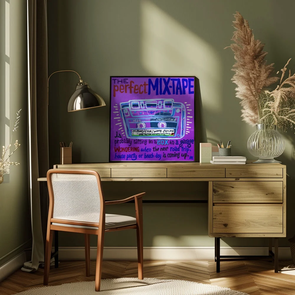 Wall art Mix Tape Canvas Print - Image 5