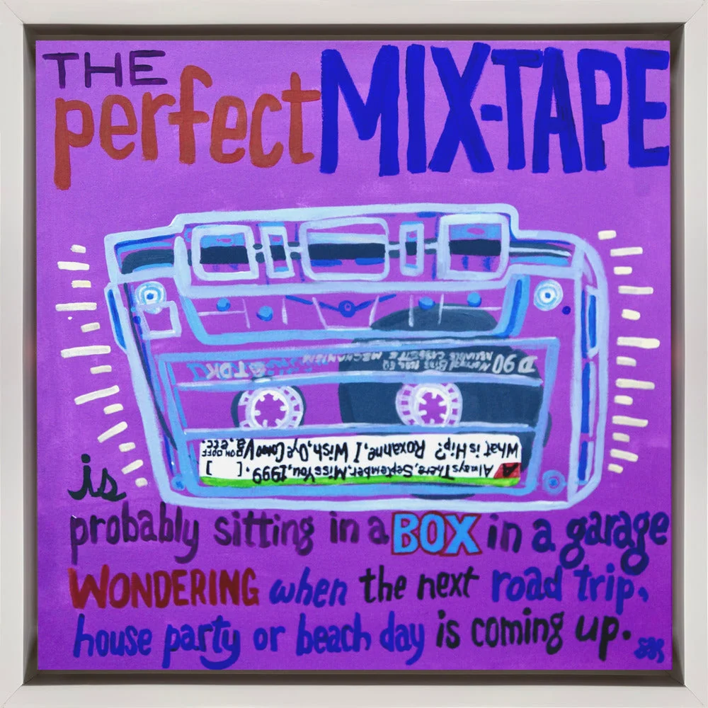 Wall art Mix Tape Canvas Print - Image 6