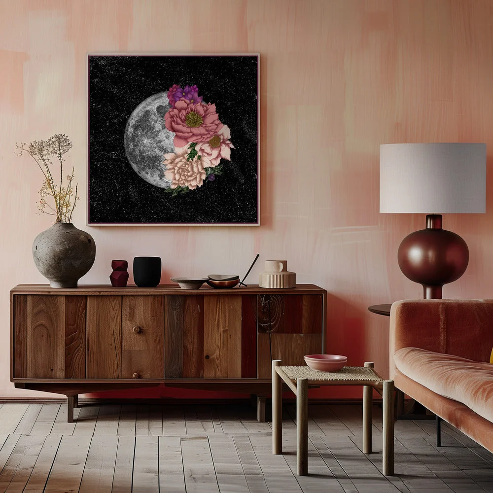 Wall art Moon Abloom New Square - Image 6