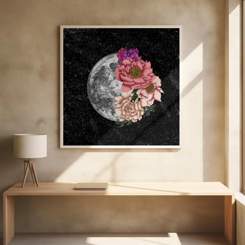 Wall art Moon Abloom New Square - Image 7