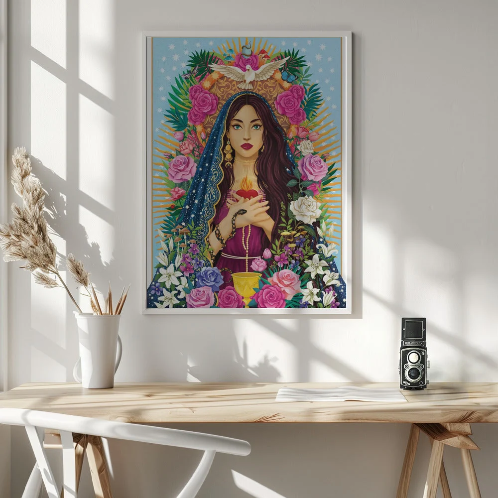 Wall art Mother Mary / Mary Magdalen - Image 5