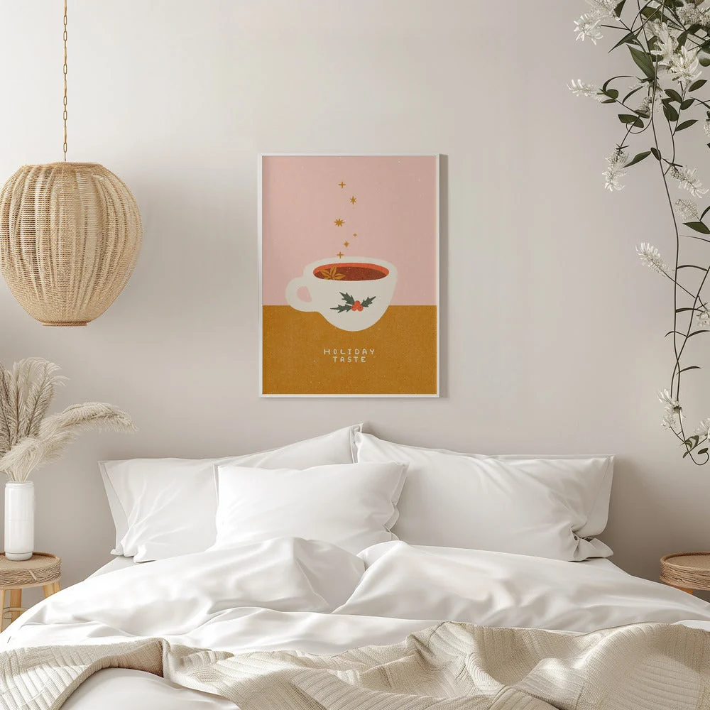 Wall art Mulled wine mug. Holiday Taste Canvas Print - Image 11