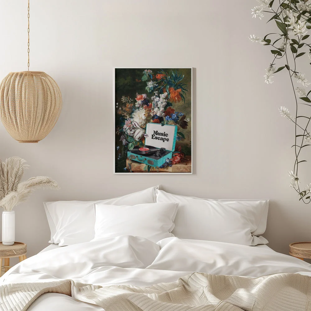 Wall art Music Escape Canvas Print - Image 11