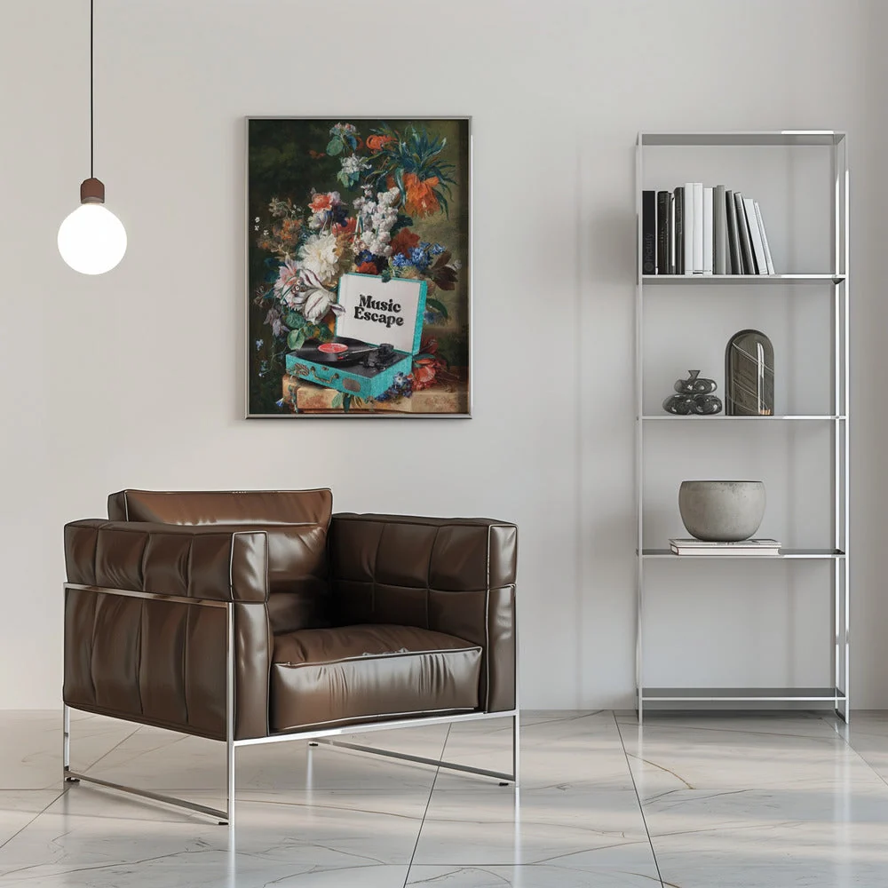 Wall art Music Escape Canvas Print - Image 8