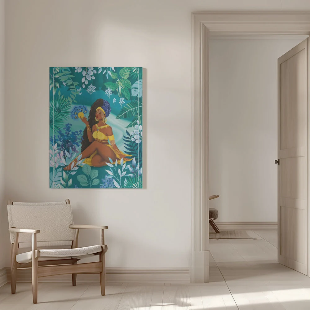 Wall art Oshun Orisha Goddess - Image 9
