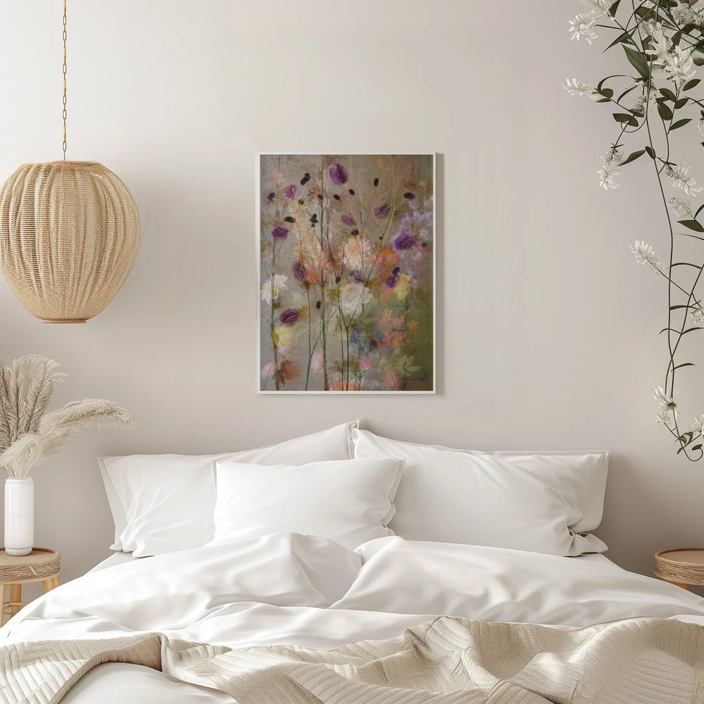 Wall art Painterly flowers - Image 11
