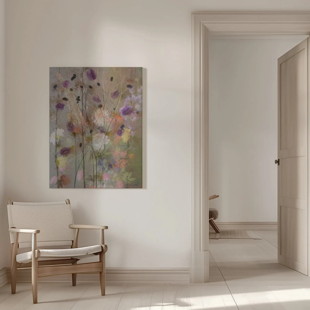 Wall art Painterly flowers - Image 9
