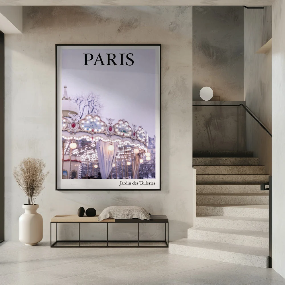 Wall art Parisjardin Ratioiso Canvas Print - Image 7
