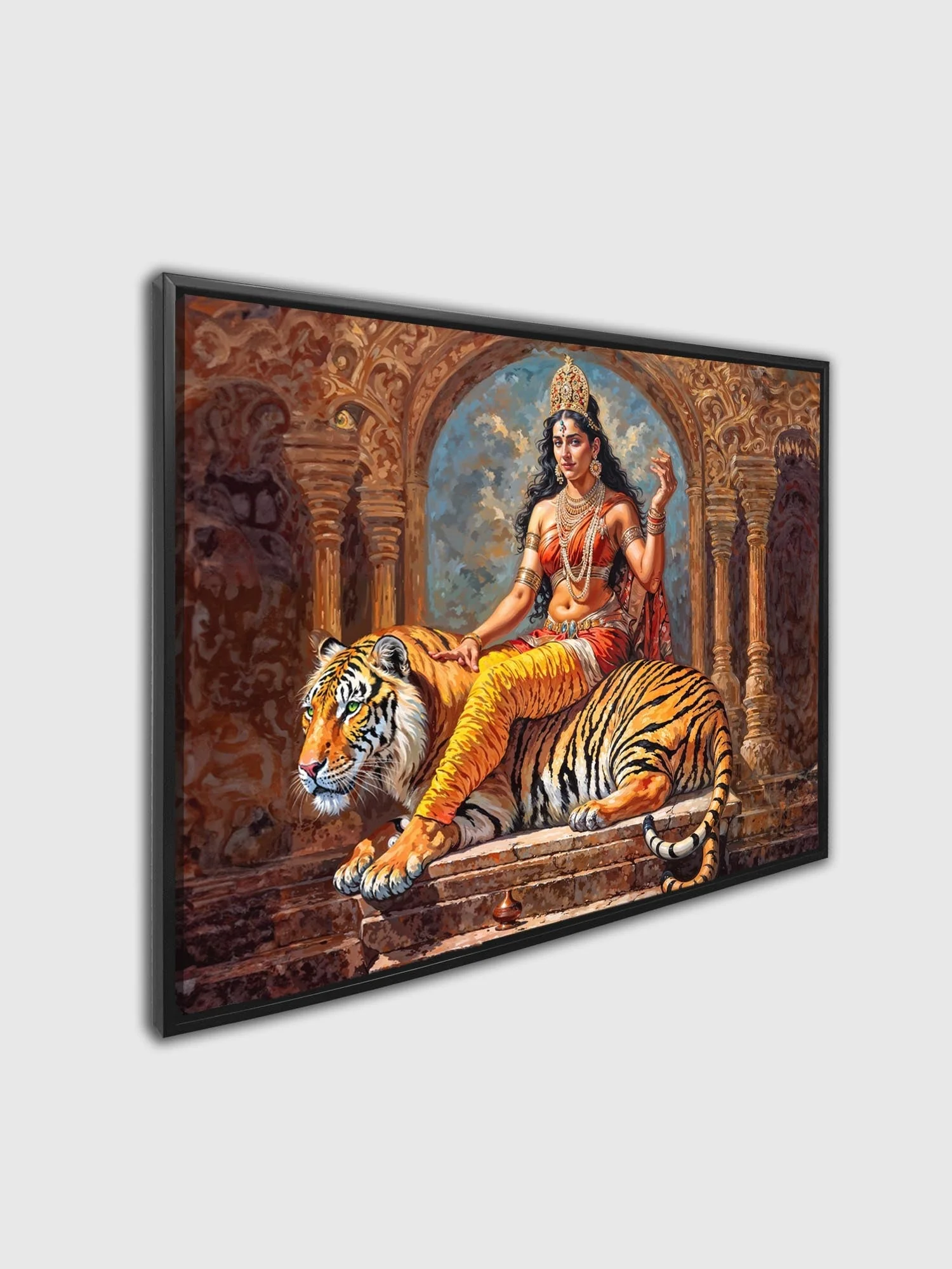 Wall Art -Parvati Canvas Print -Indian Art - Image 6
