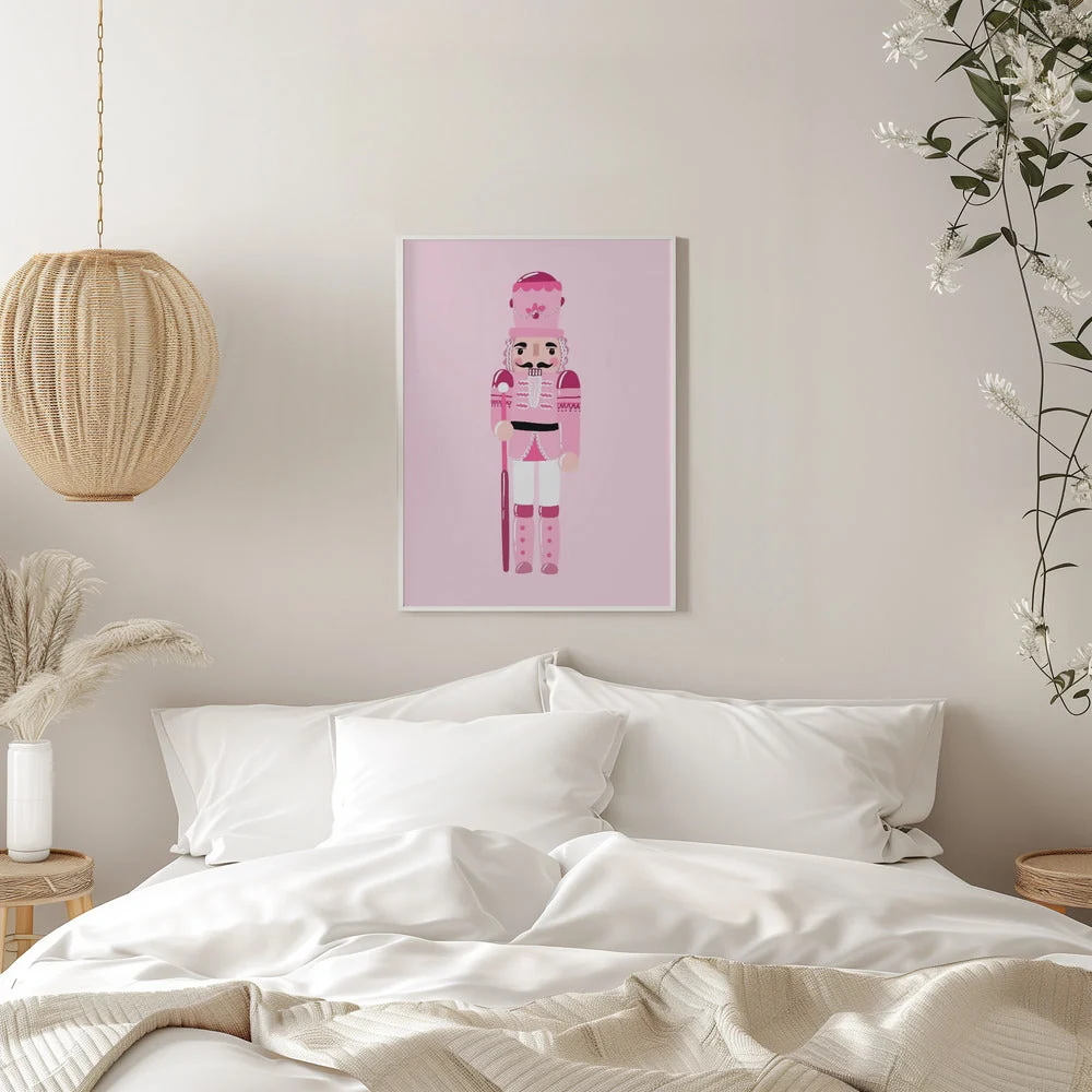 Wall art Pink Nutcracker Canvas Print - Image 11