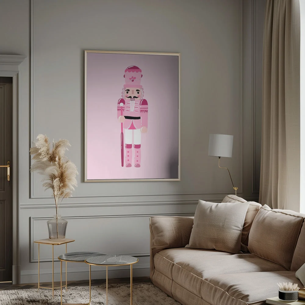 Wall art Pink Nutcracker Canvas Print - Image 12