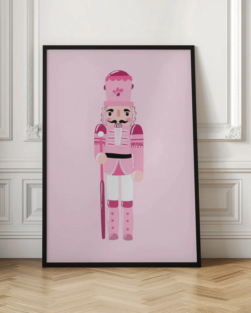 Wall art Pink Nutcracker Canvas Print - Image 5