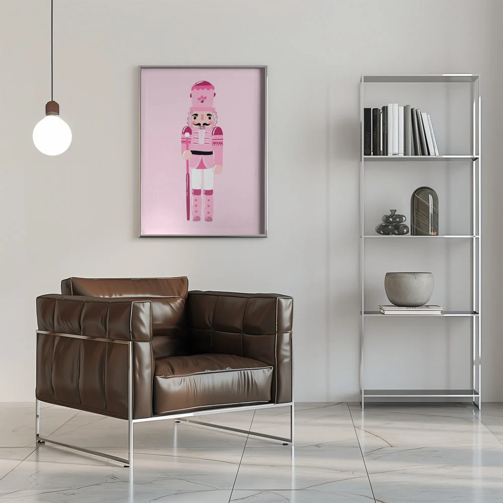 Wall art Pink Nutcracker Canvas Print - Image 8