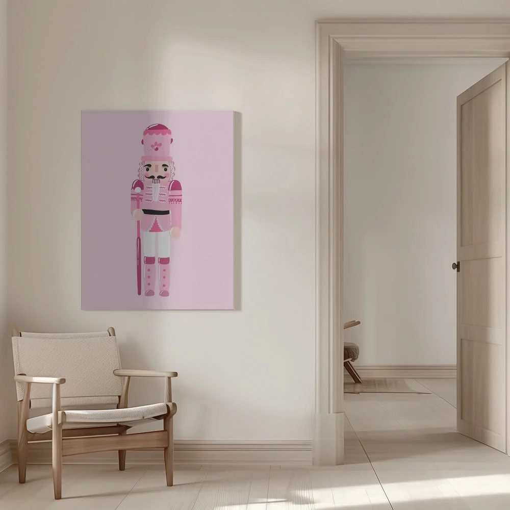 Wall art Pink Nutcracker Canvas Print - Image 9