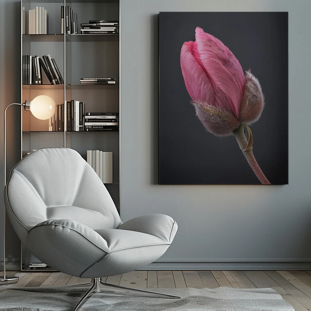 Wall art Pink Tulip 1 - Image 10