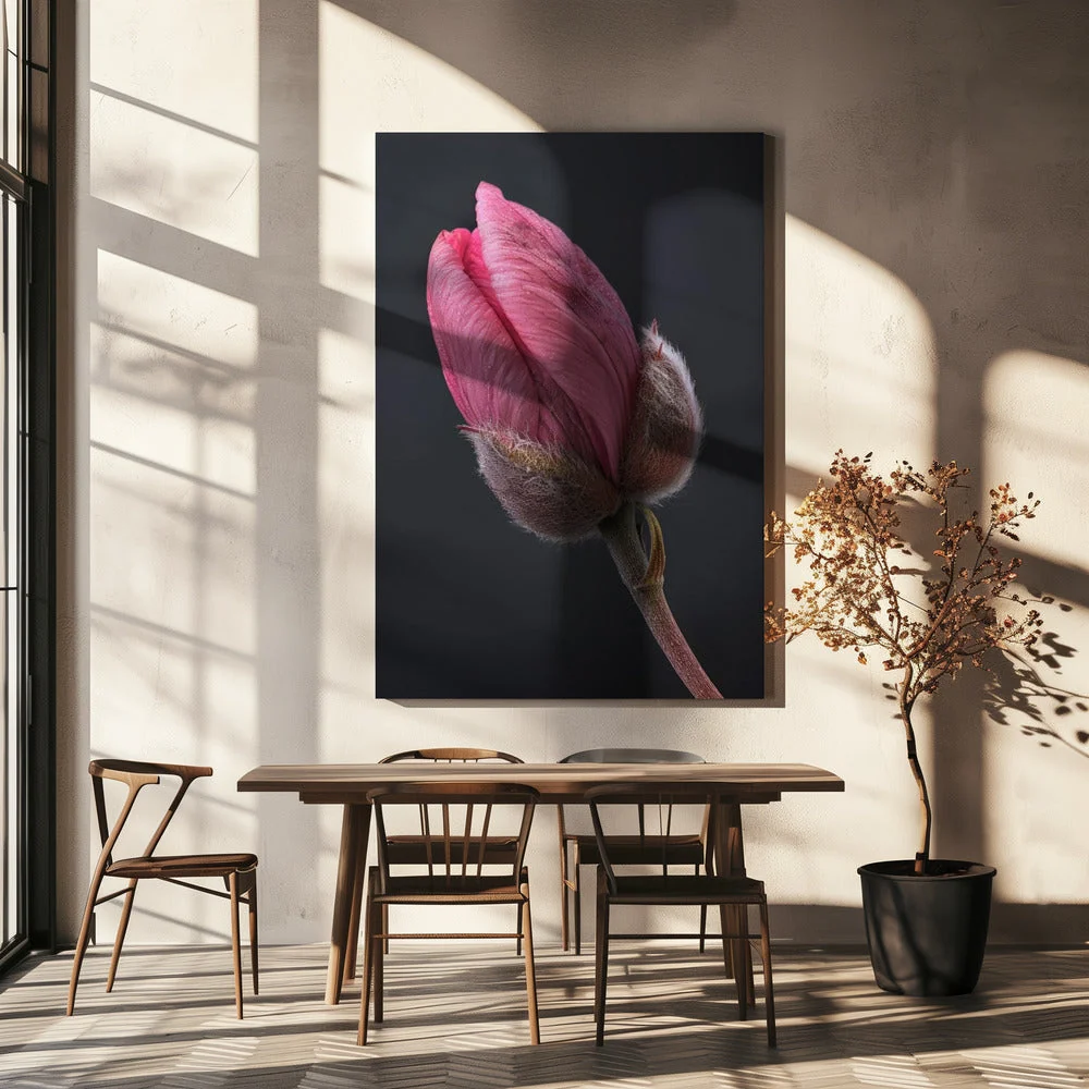 Wall art Pink Tulip 1 - Image 5