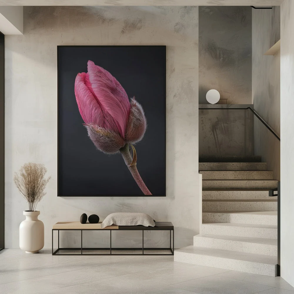 Wall art Pink Tulip 1 - Image 7