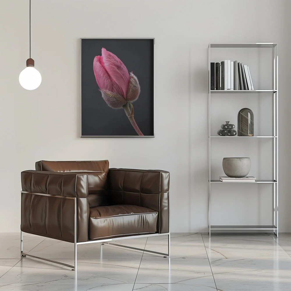 Wall art Pink Tulip 1 - Image 8