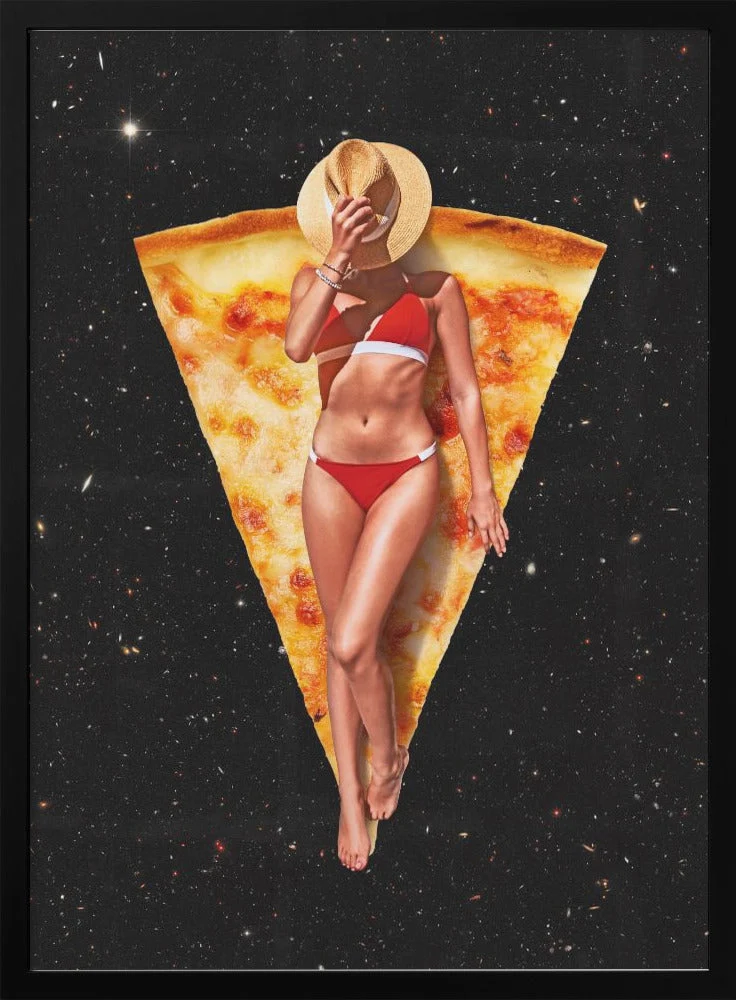 Wall art Pizza Sun Tan - Image 8