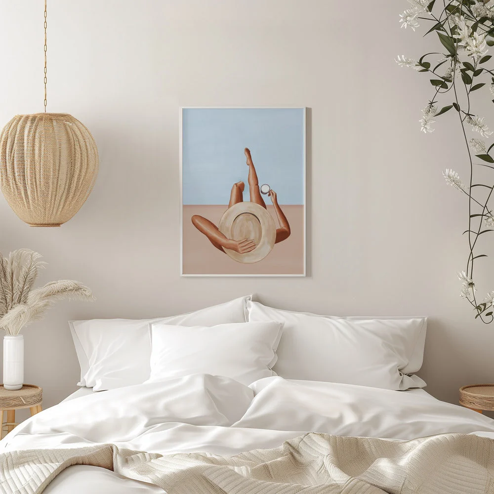 Wall art Poolside Girl - Image 11