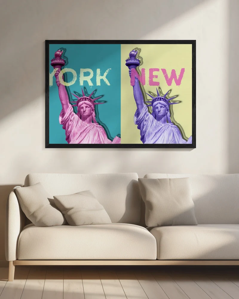 Wall art POP ART Statue of Liberty III - Image 8