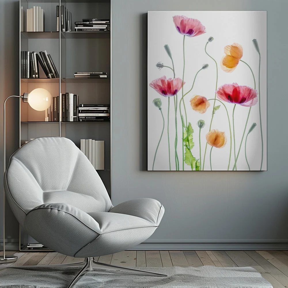 Wall art Poppies1 - Image 10