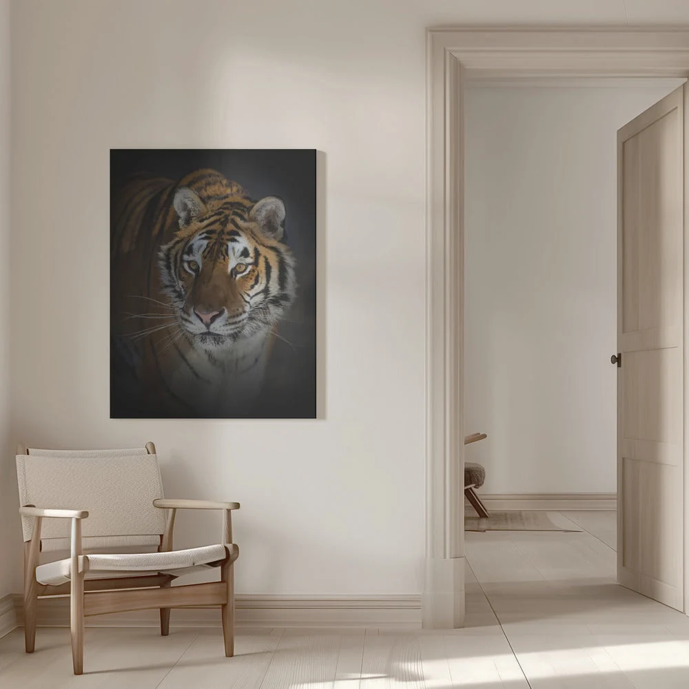 Wall art Portrait of a Siberian Tiger - Image 9