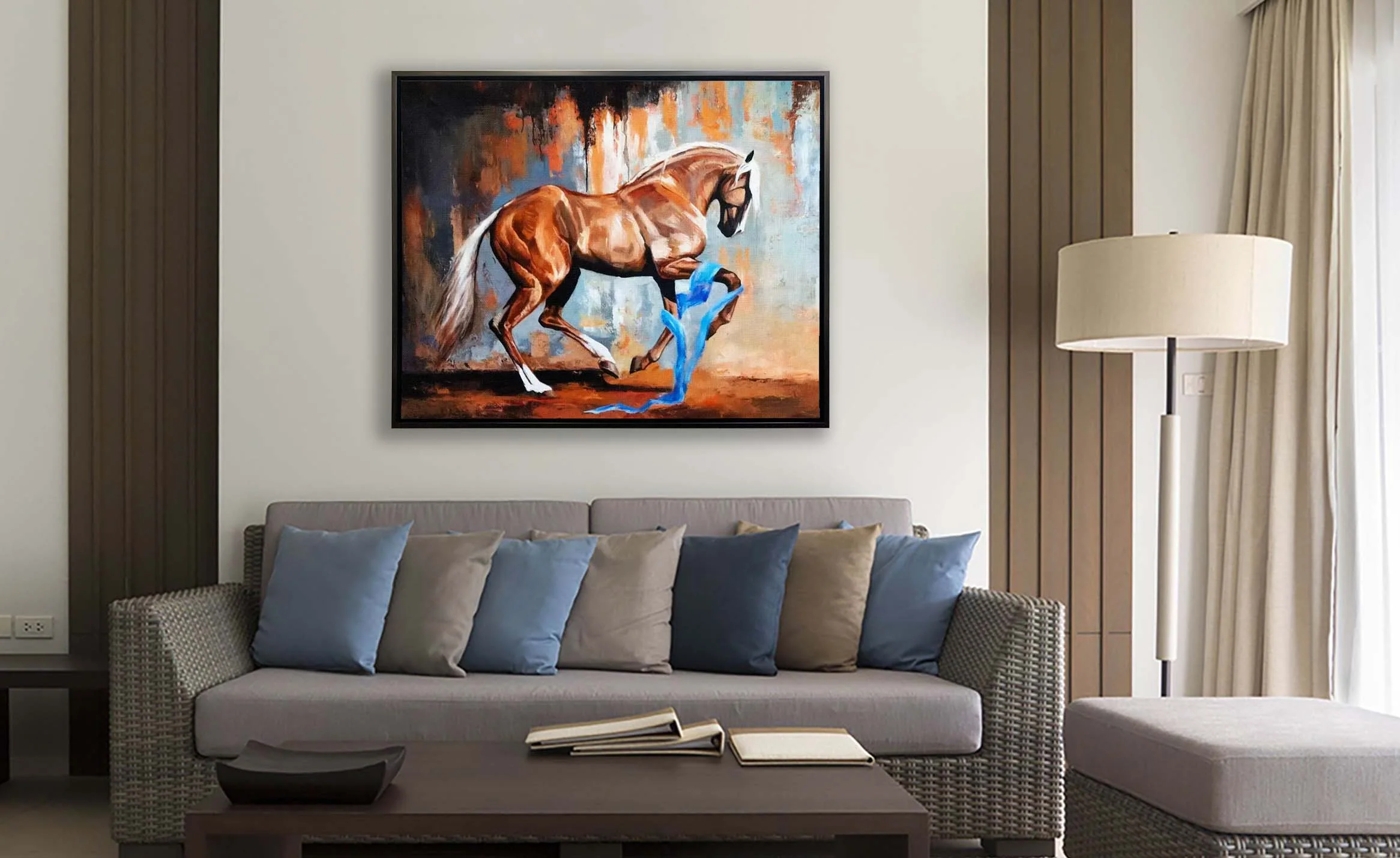 Wall Art-Prancing Horse-Wall Decor - Image 7