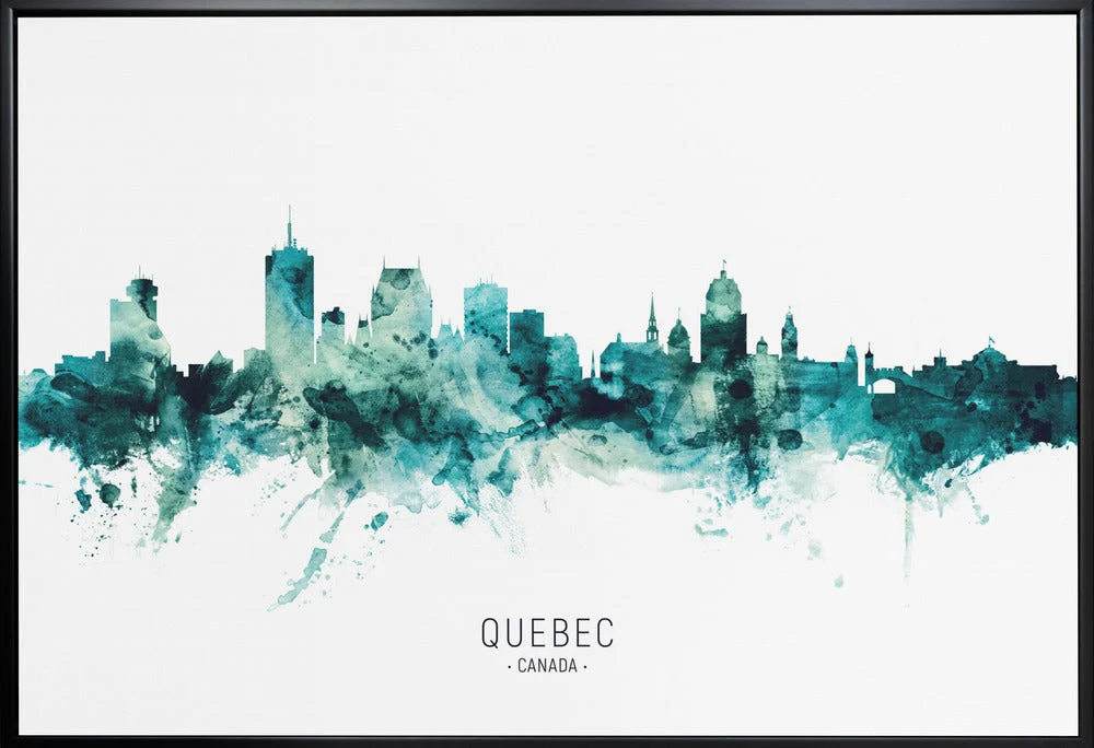 Wall art Quebec Canada Skyline - Image 3
