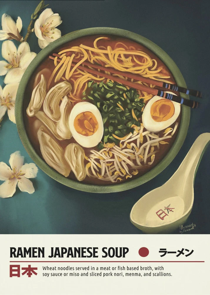 Wall art Ramen - Image 2
