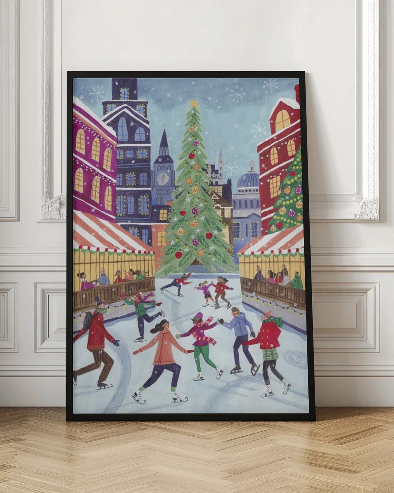 Wall art Skating in London Canvas Print - Image 4
