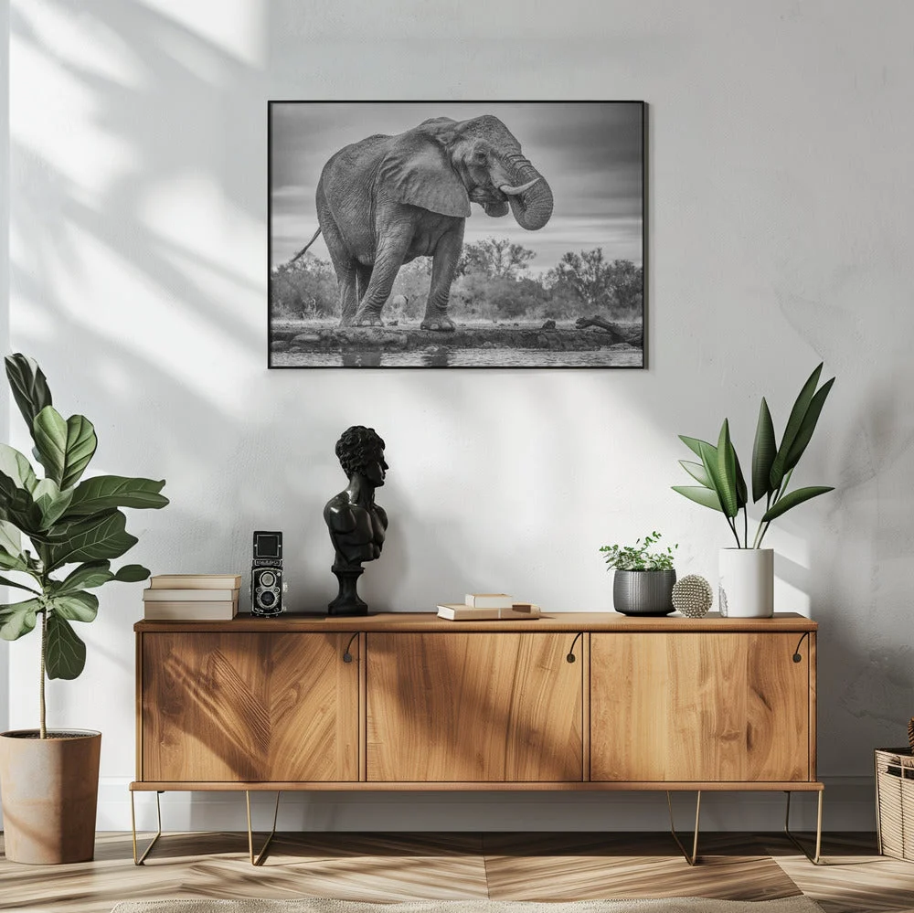 Wall art Standing Proud. Elephant - Image 6
