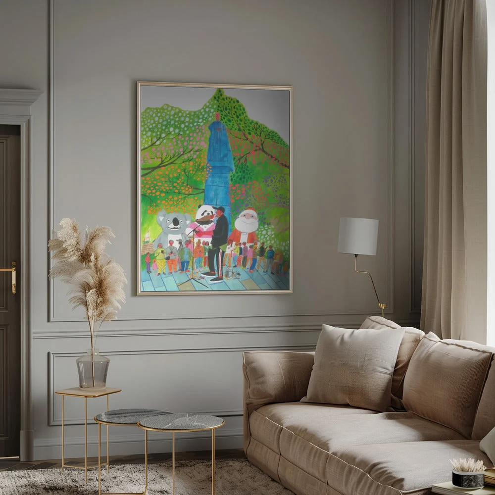 Wall art Street Concert Canvas Print - Image 12