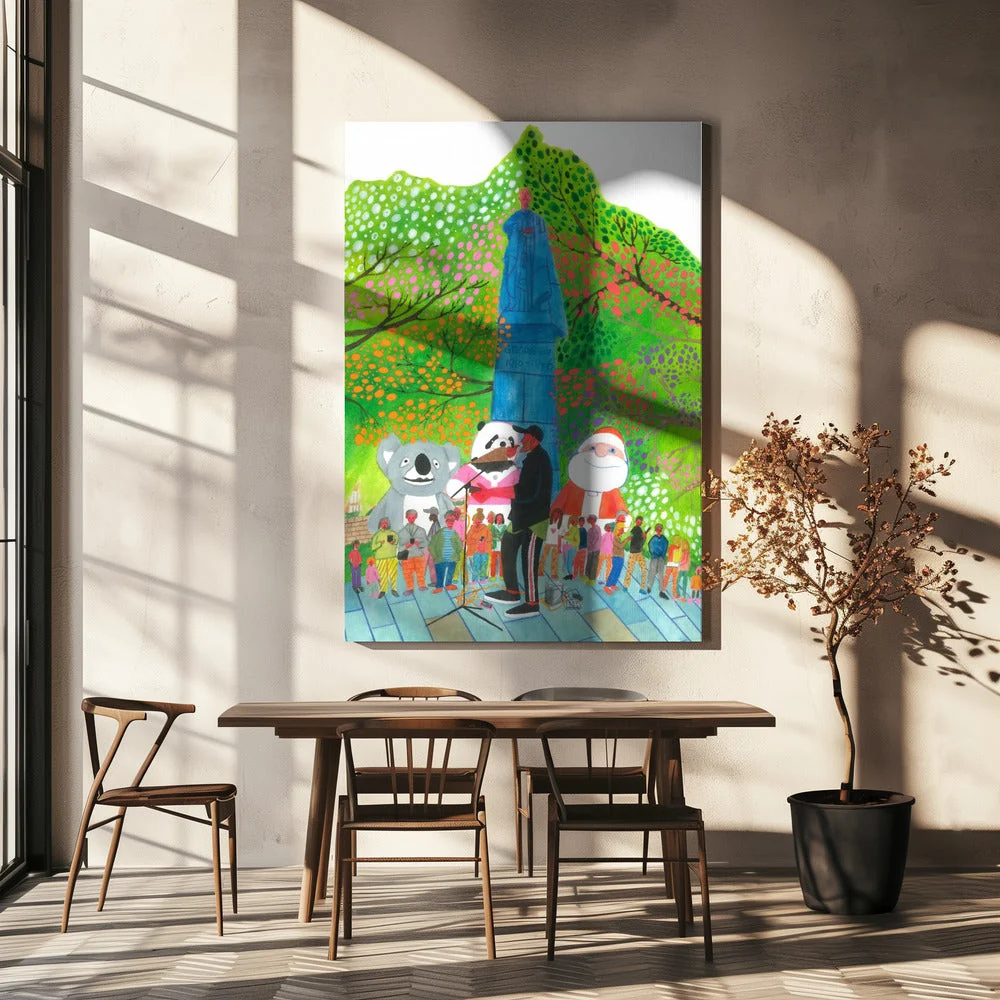 Wall art Street Concert Canvas Print - Image 5